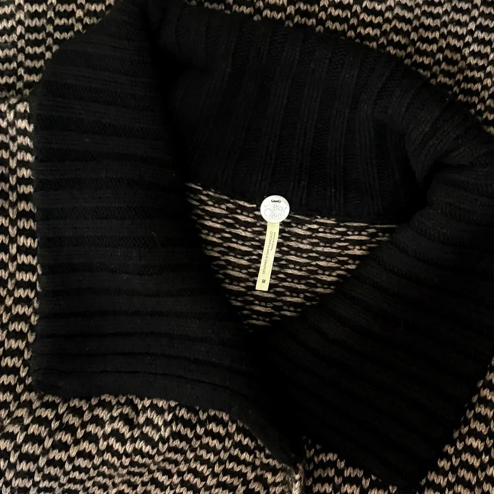 MARGARET O'LEARY Angora‎ Cashmere Wool Long cardigan Sweater Jacket Medium